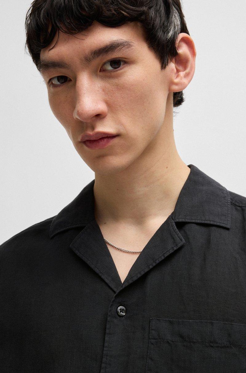 Hugo Boss Camisa relaxed fit de lino para diferentes ocasiones COMPRAR AHORA