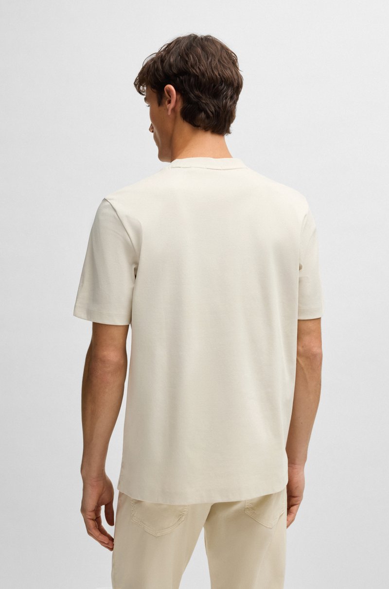 Hugo Boss Camiseta regular fit de algodón con monograma Double B Precio de fábrica