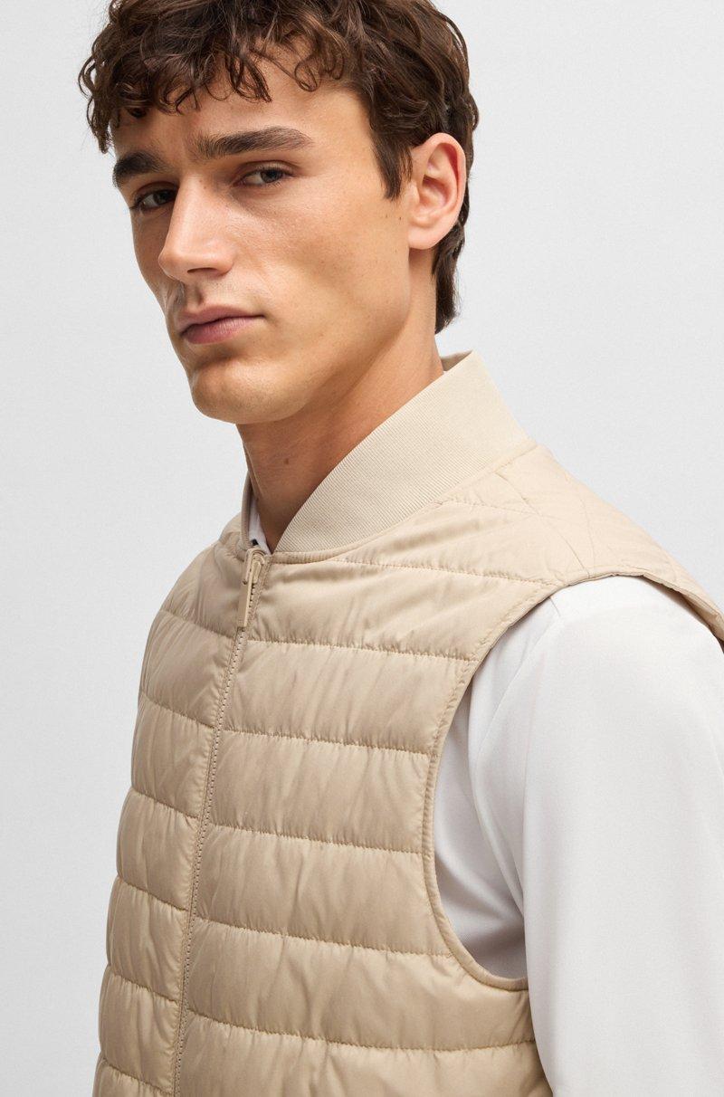 Hugo Boss Abrigo de membrana elástica ideal para viajar con chaleco interior desmontable Solo hoy