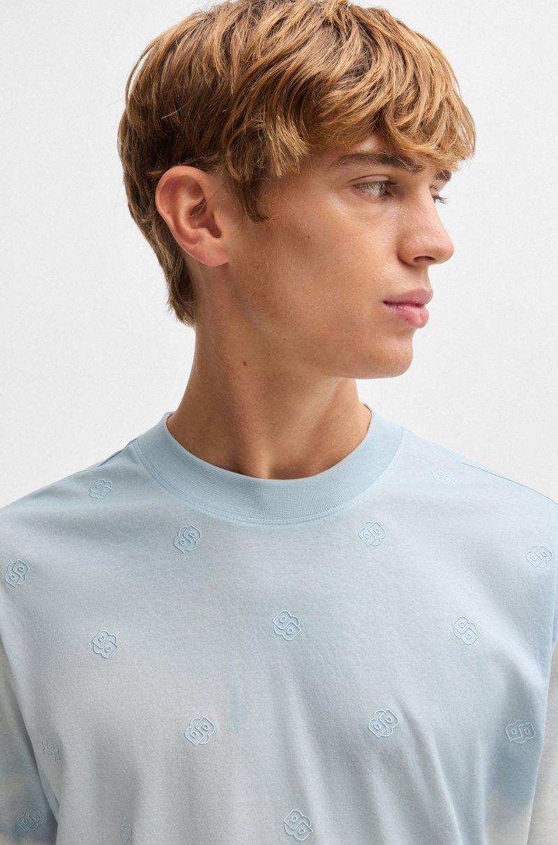 Hugo Boss Camiseta con ilustración de nubes y monogramas Double B Envío internacional gratuito