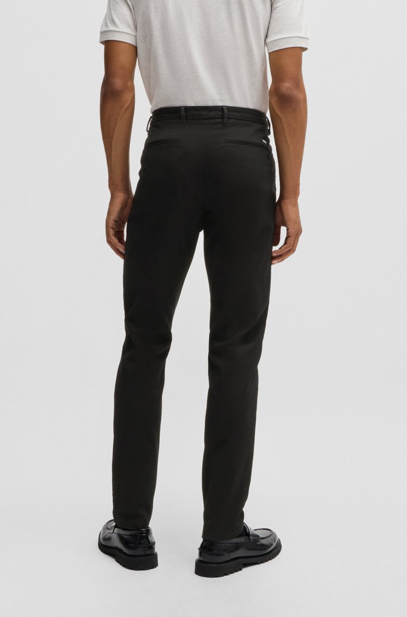 Hugo Boss Chinos slim fit en mezcla de algodón elástico Libre de impuestos