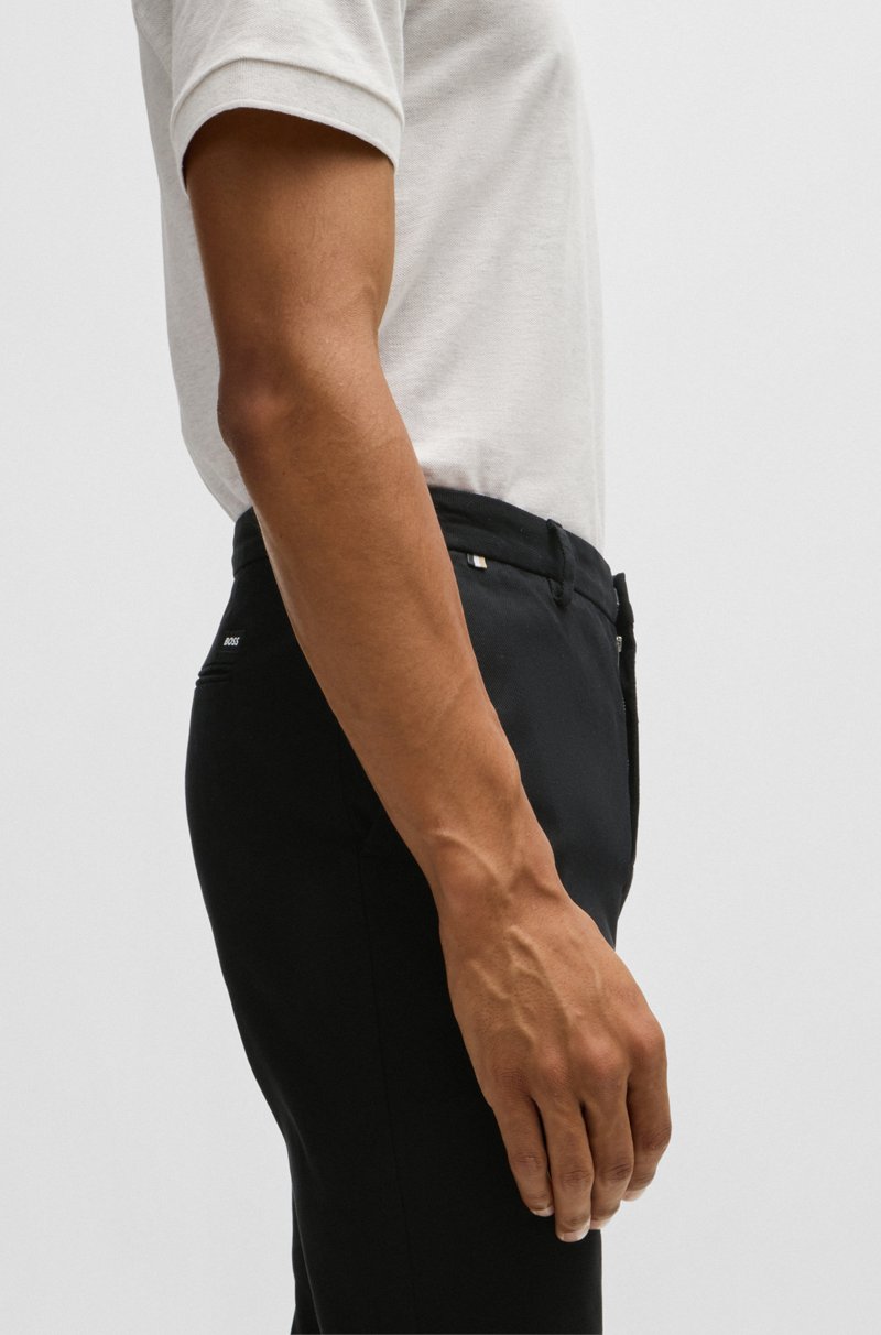 Hugo Boss Chinos slim fit en mezcla de algodón elástico Libre de impuestos