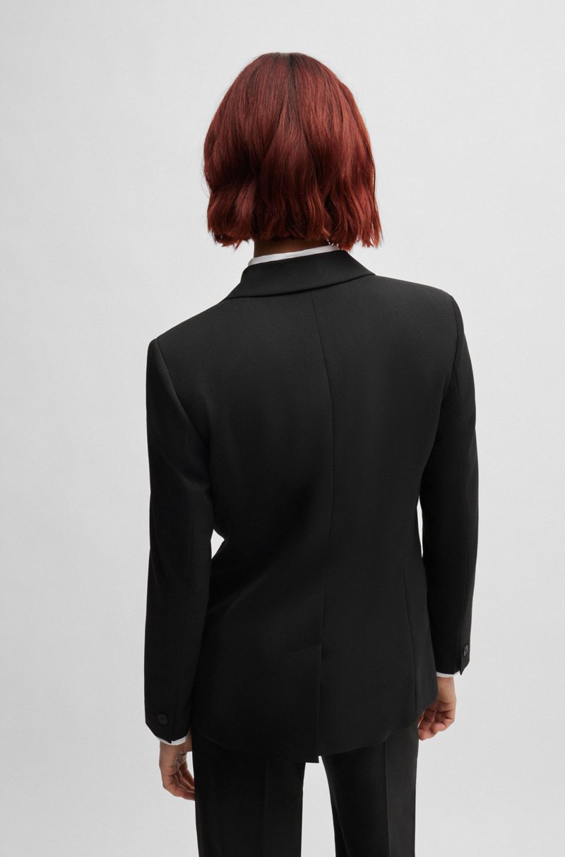 Hugo Boss Chaqueta regular fit con solapas descendentes Rebajas de fin de temporada