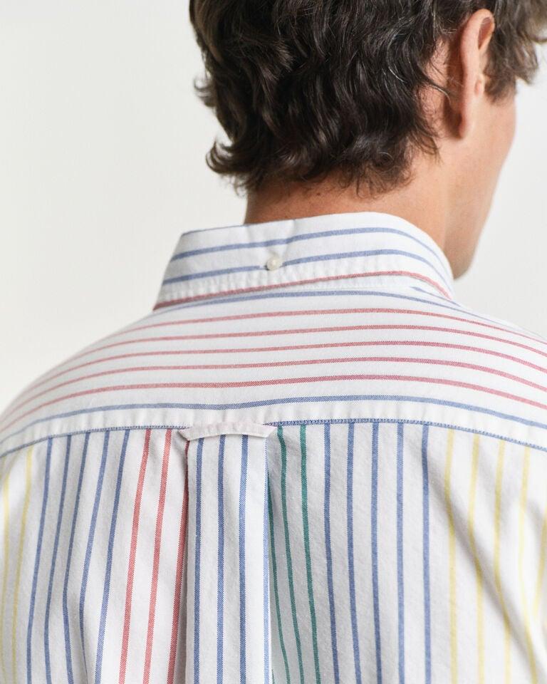 Gant Camisa Oxford Regular Fit Archive a rayas multicolor Ahorra y exporta