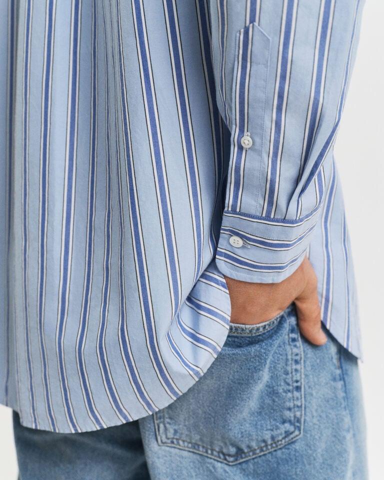 Gant Camisa Relaxed Fit Heritage Poplin a rayas 2025