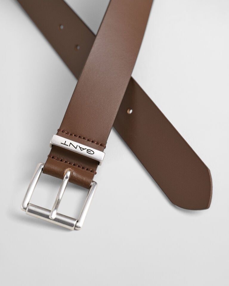 Gant Cinturón de piel Logo Outlet online