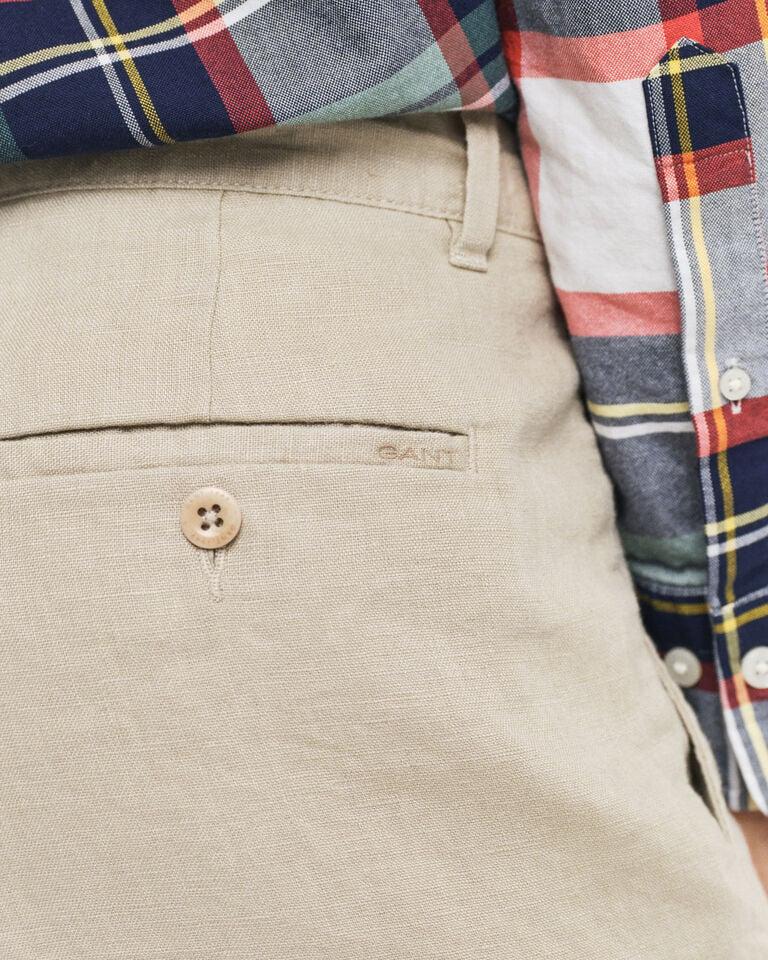 Gant Pantalones cortos Relaxed Fit de lino con cordón ajustable Tienda