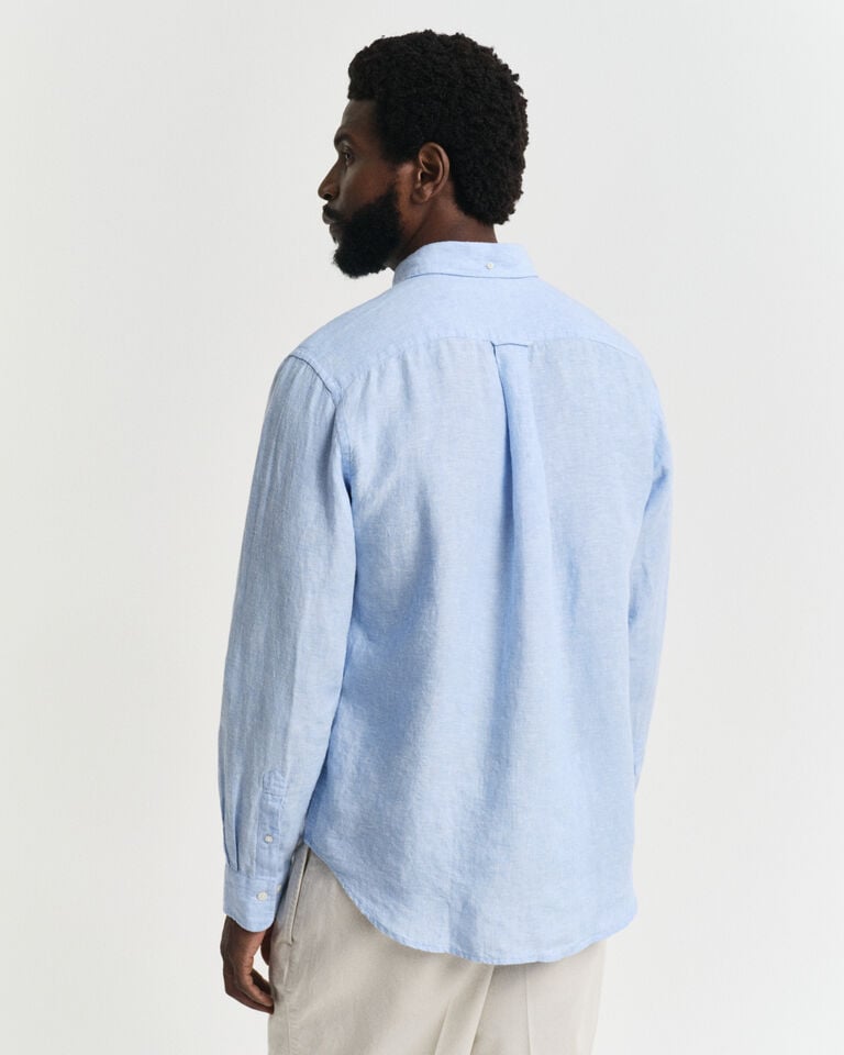 Gant Camisa Regular Fit de lino Envío gratis