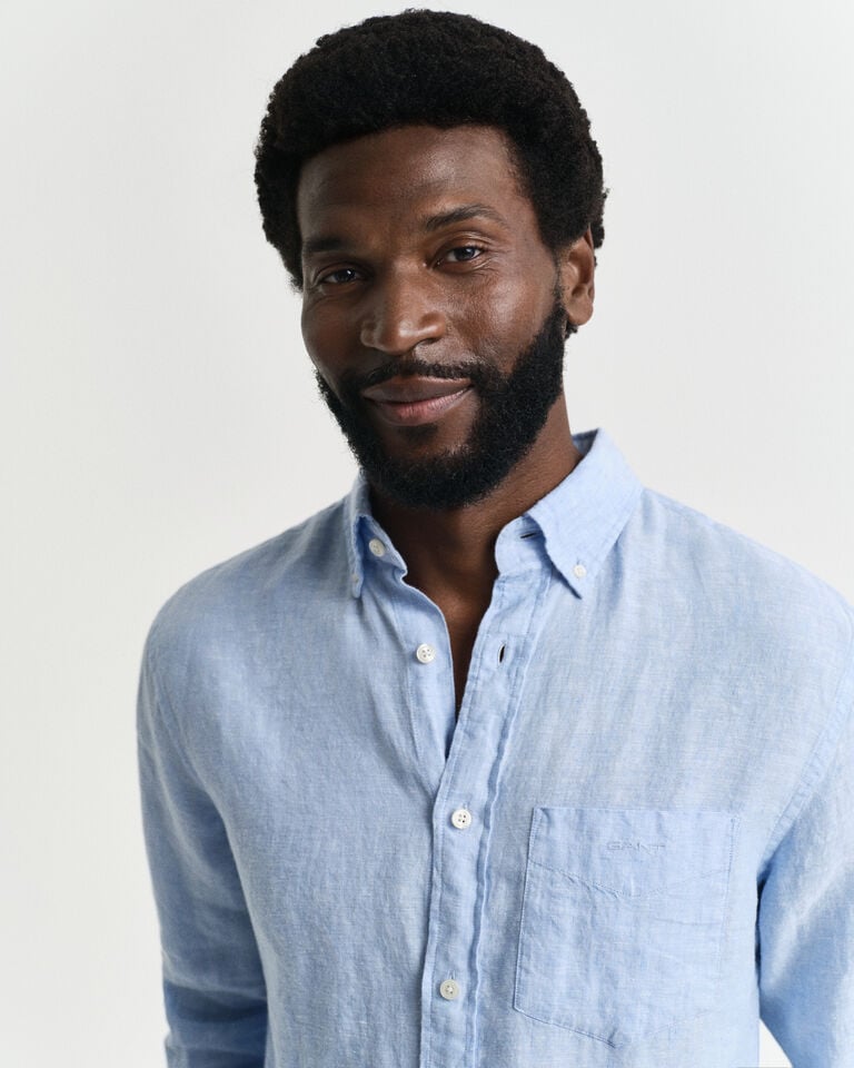 Gant Camisa Regular Fit de lino Envío gratis