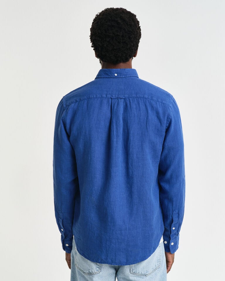 Gant Camisa Regular Fit de lino teñido en prenda Promoción trimestral