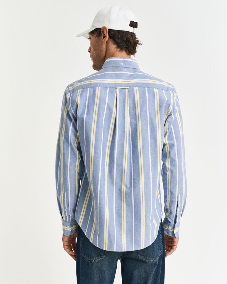 Gant Camisa Oxford Regular Fit Archive a rayas Descuentos del mes