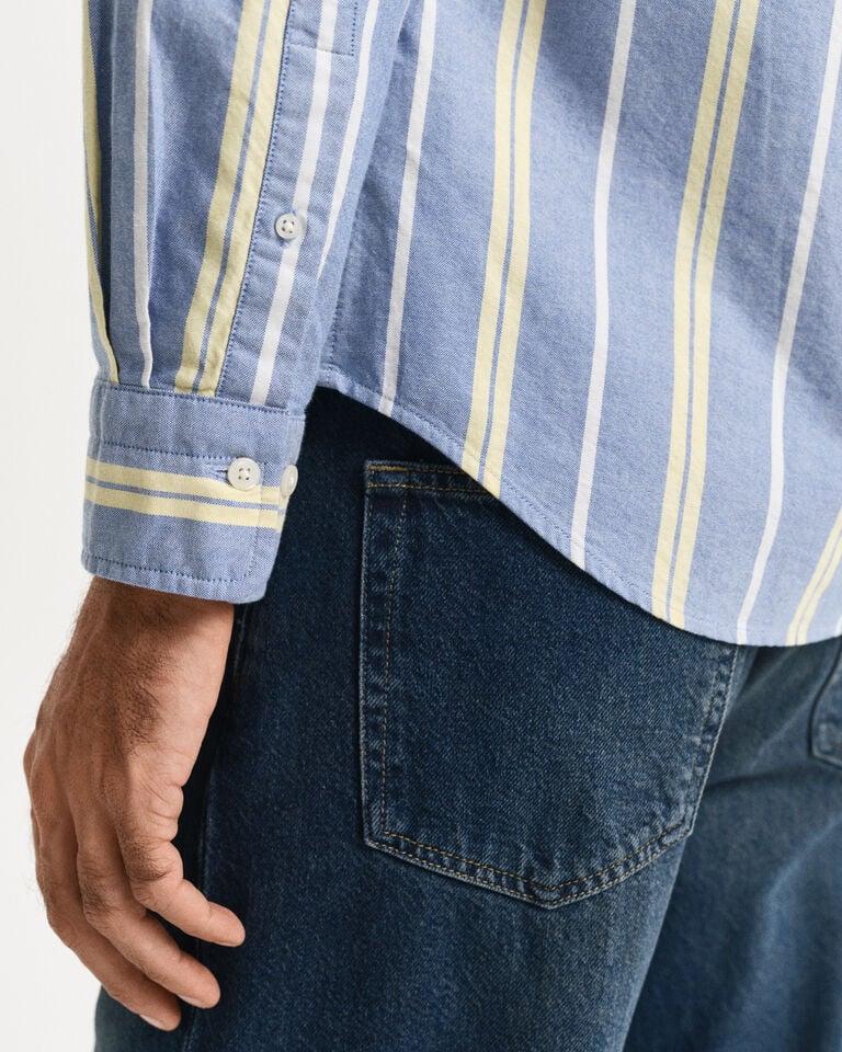 Gant Camisa Oxford Regular Fit Archive a rayas Descuentos del mes