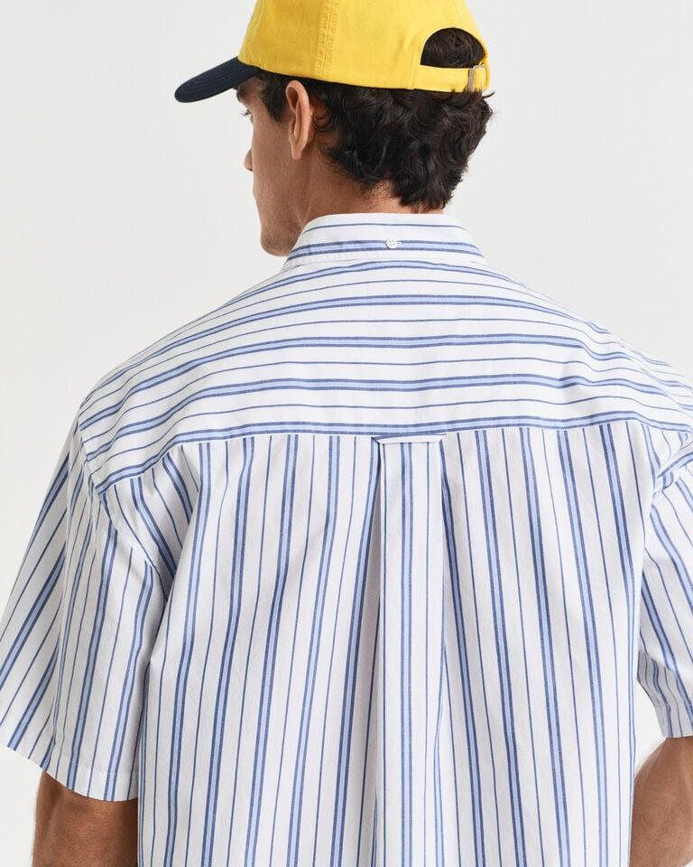 Gant Camisa Relaxed Fit Heritage Poplin de manga corta Precio ultrabajo