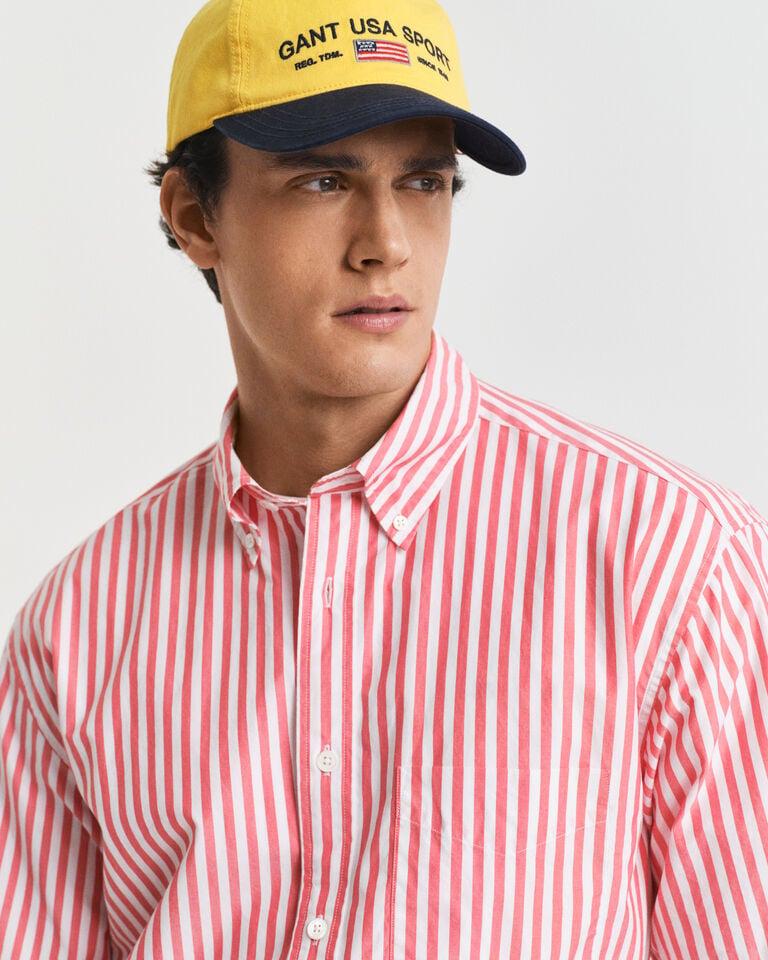 Gant Camisa Relaxed Fit Heritage Poplin de manga corta Outlet