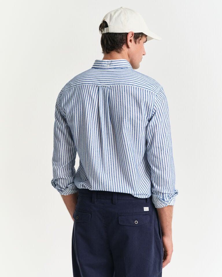 Gant Camisa Regular Fit a rayas con textura Rebajas