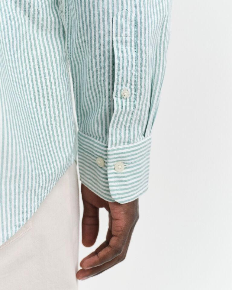 Gant Camisa Oxford clásica Regular Fit de rayas finas Venta caliente
