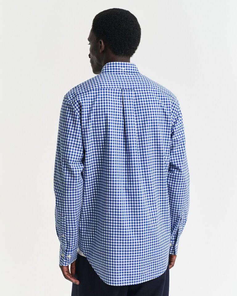 Gant Camisa de popelina clásica de cuadros Vichy Regular Fit En oferta