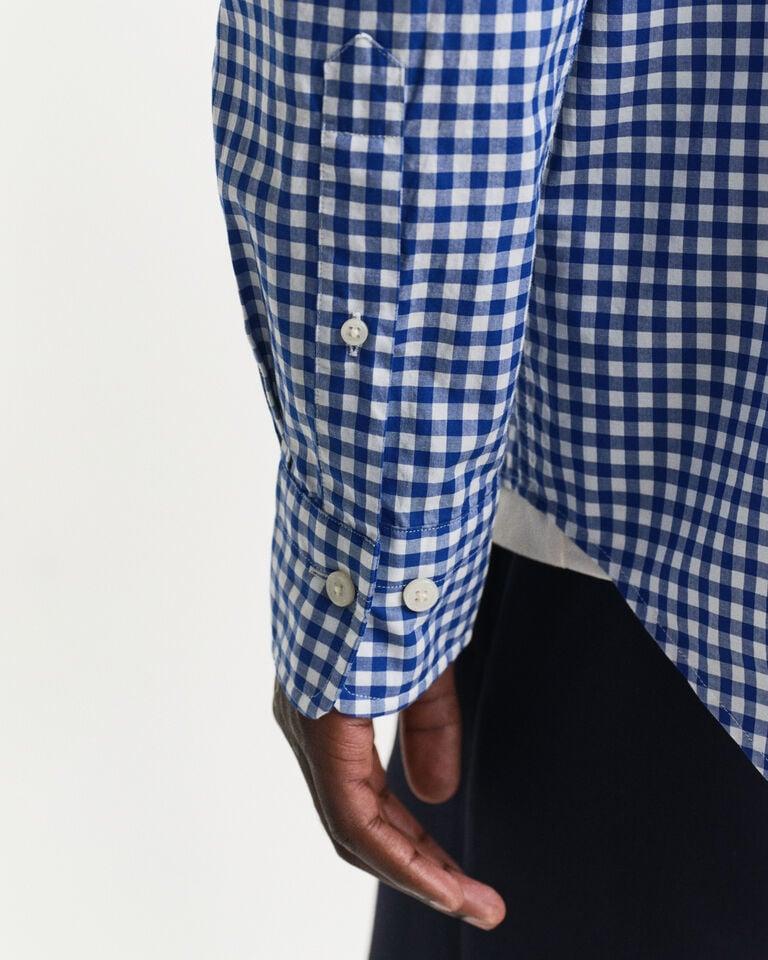 Gant Camisa de popelina clásica de cuadros Vichy Regular Fit En oferta