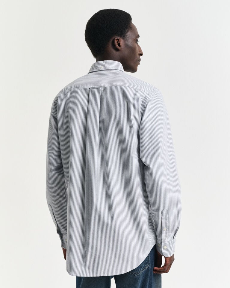 Gant Camisa Oxford clásica Regular Fit de rayas finas Tienda