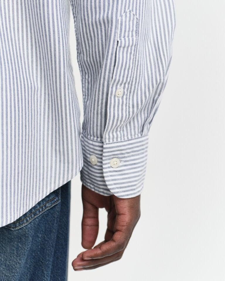 Gant Camisa Oxford clásica Regular Fit de rayas finas Tienda