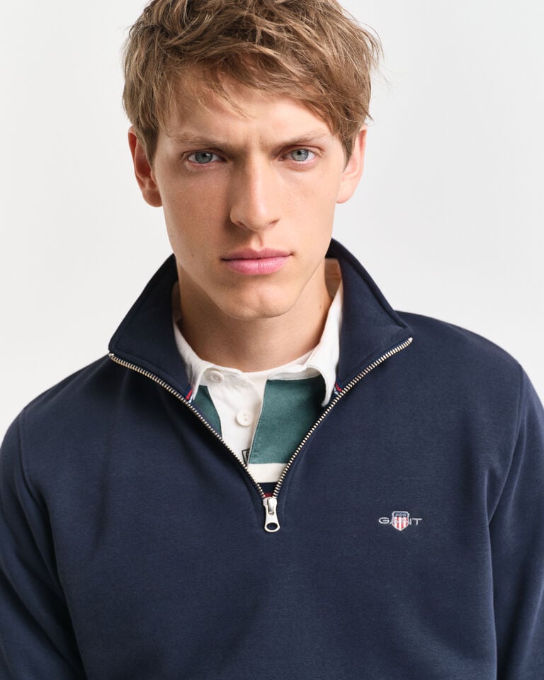 Gant Sudadera Shield con media cremallera Promoción trimestral