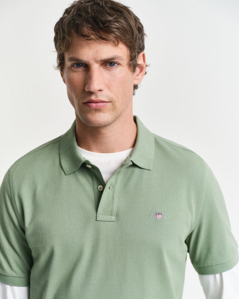 Gant Polo de piqué Regular Fit Shield Ahorra y exporta