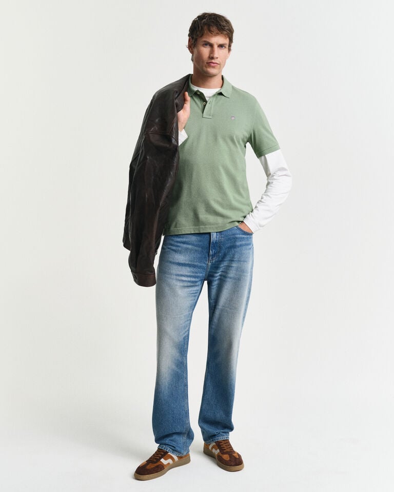 Gant Polo de piqué Regular Fit Shield Ahorra y exporta