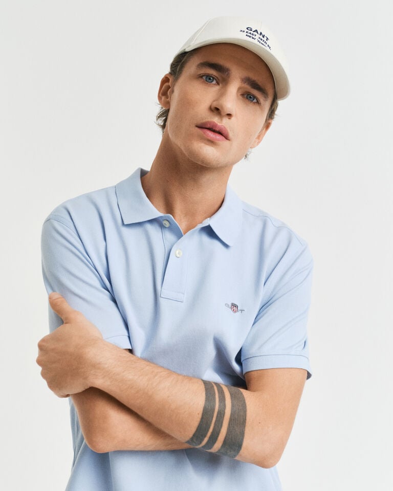 Gant Polo de piqué Regular Fit Shield En oferta
