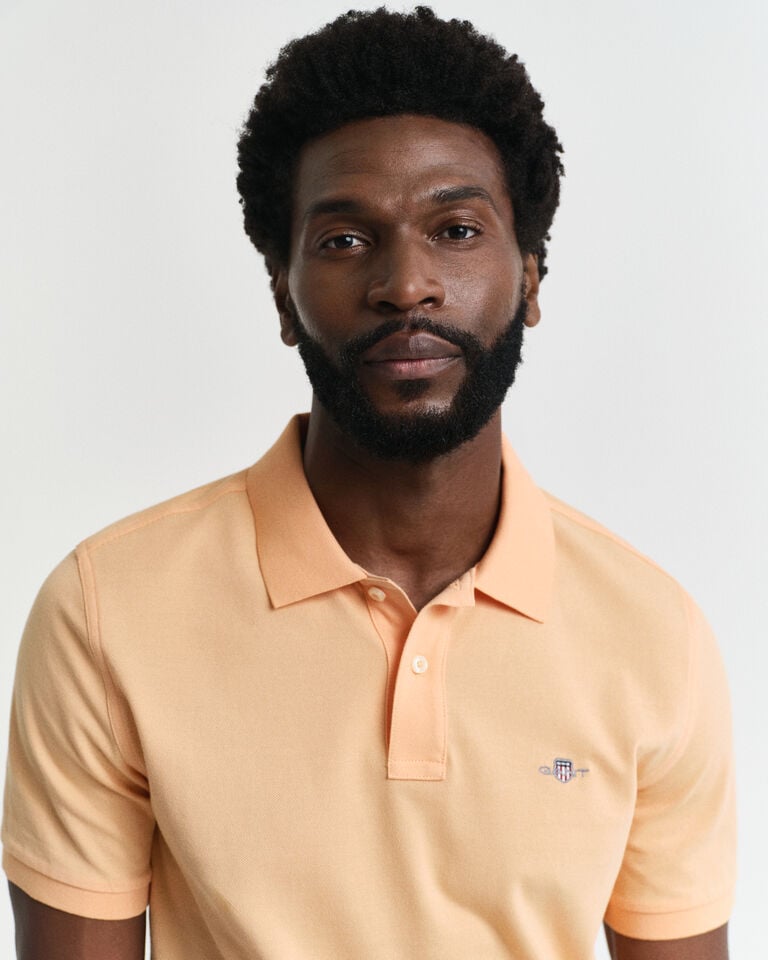 Gant Polo de piqué Regular Fit Shield Descuentos del mes