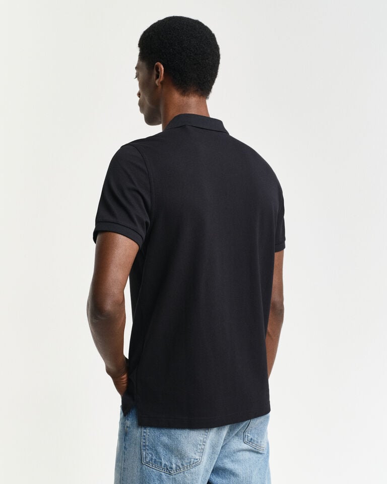 Gant Polo de piqué Regular Fit Shield Oferta exclusiva