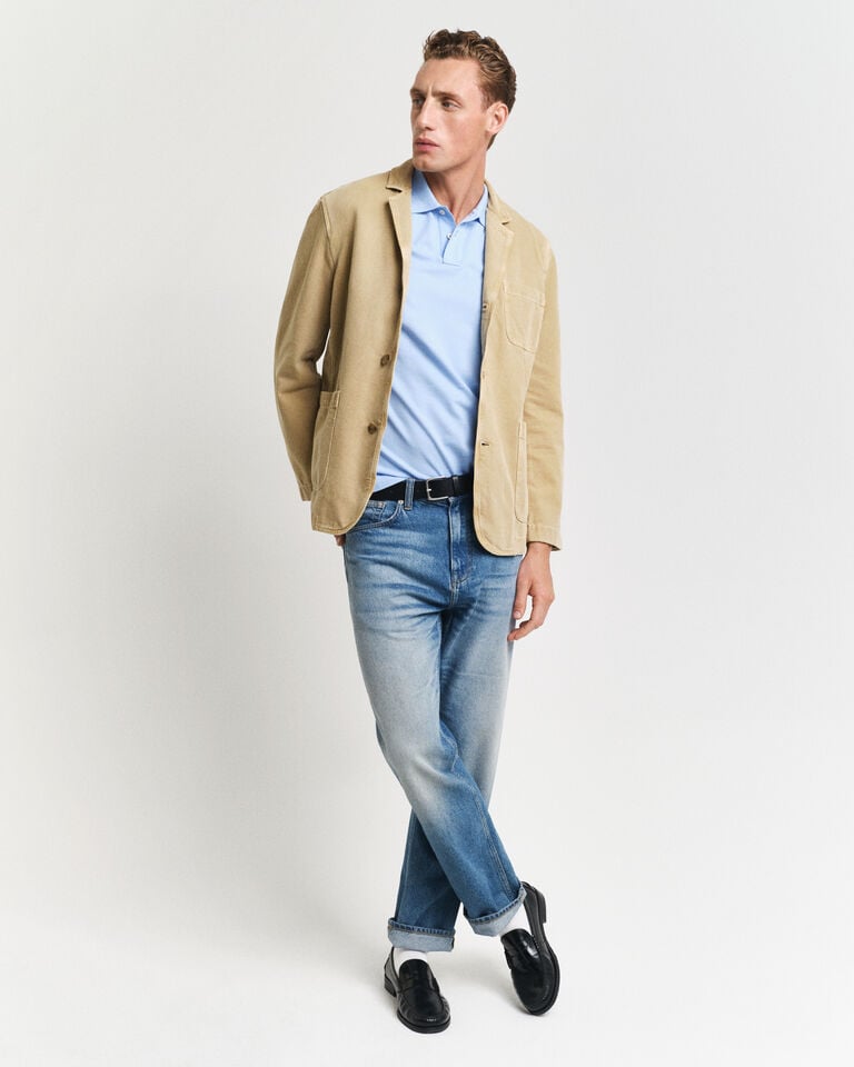 Gant Polo de piqué Regular Fit Shield Descuento por venta flash