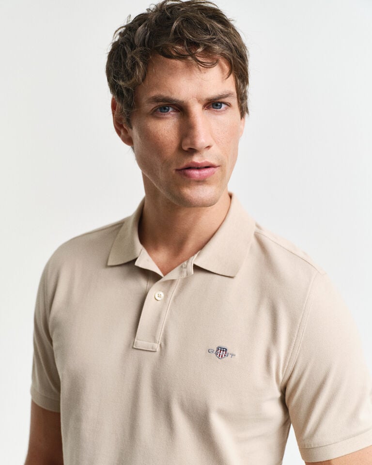 Gant Polo de piqué Regular Fit Shield Ofertas especiales