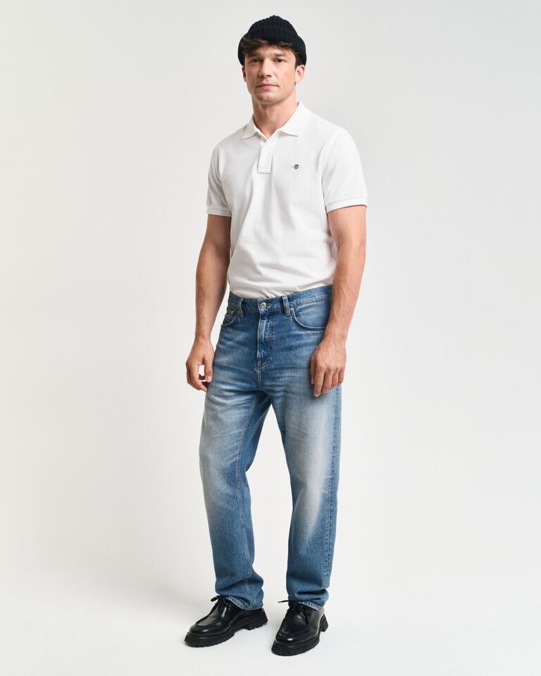 Gant Polo de piqué Regular Fit Shield Grandes ahorros