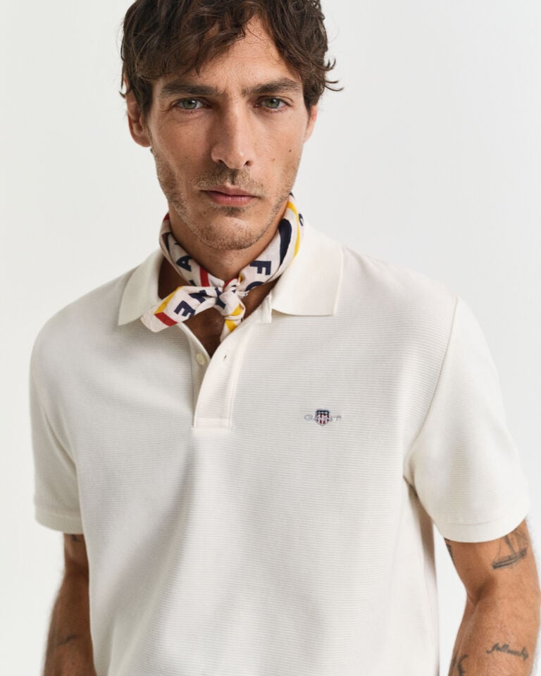 Gant Polo con textura Rebajas de fin de temporada