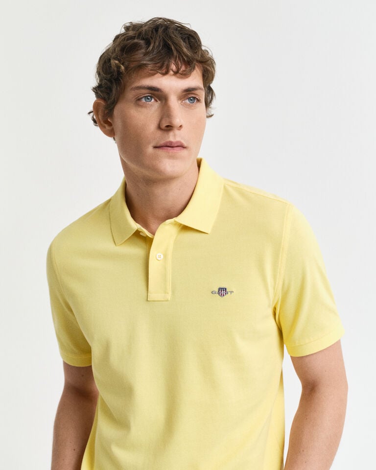 Gant Polo de piqué Regular Fit Shield Precio ultrabajo