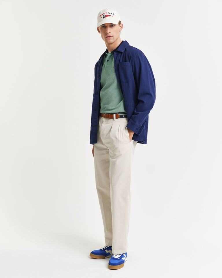 Gant Polo de piqué Oxford en cuatro colores 2025
