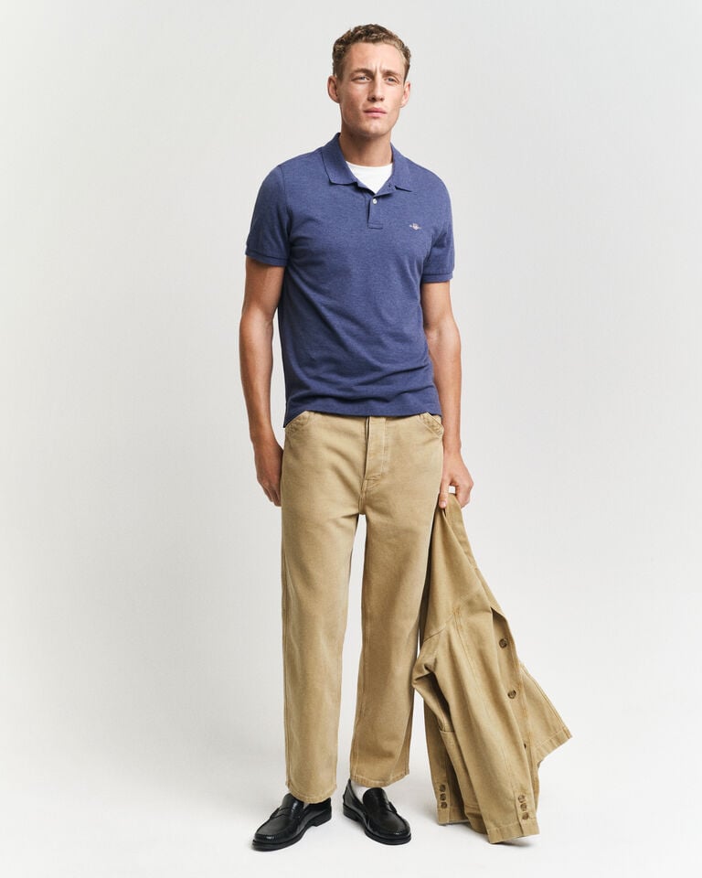 Gant Polo de piqué Regular Fit Shield Outlet online