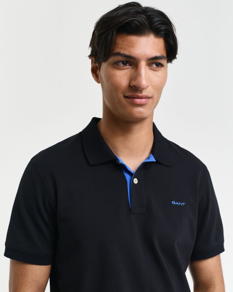 Gant Polo de piqué en contraste Rebajas