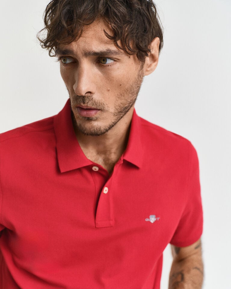 Gant Polo de piqué Regular Fit Shield Ofertas