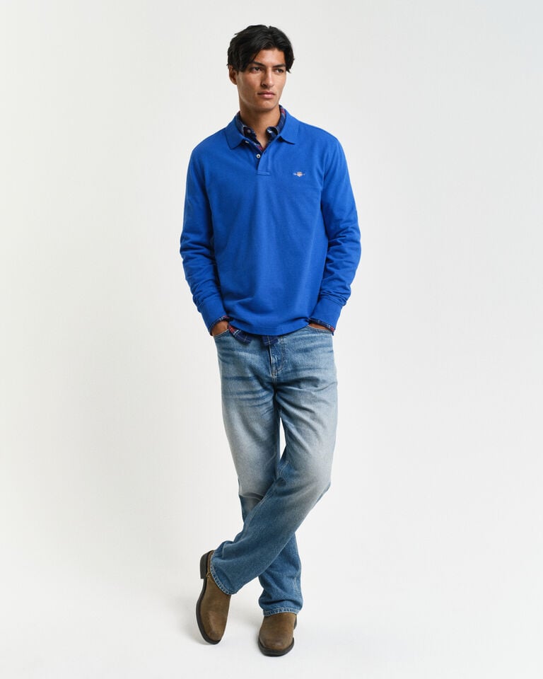 Gant Rugger de piqué Shield Rebajas baratas