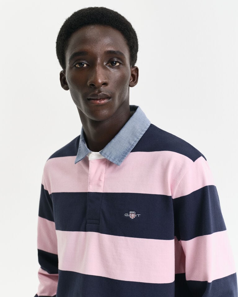 Gant Heavy Rugger de cambray a rayas Tienda