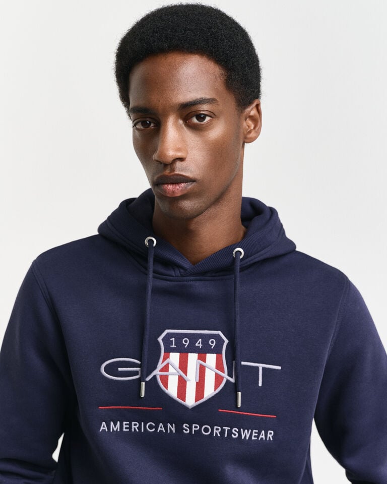 Gant Sudadera con capucha Archive Shield Promoción por tiempo limitado