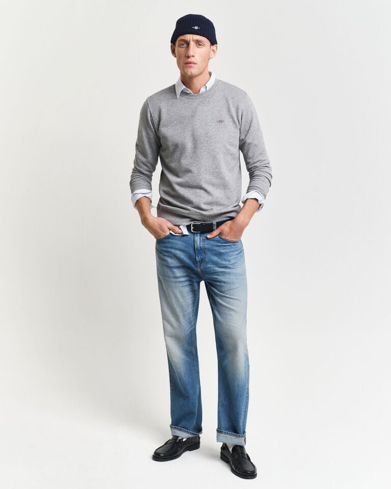 Gant Sudadera Shield de cuello redondo Promoción trimestral