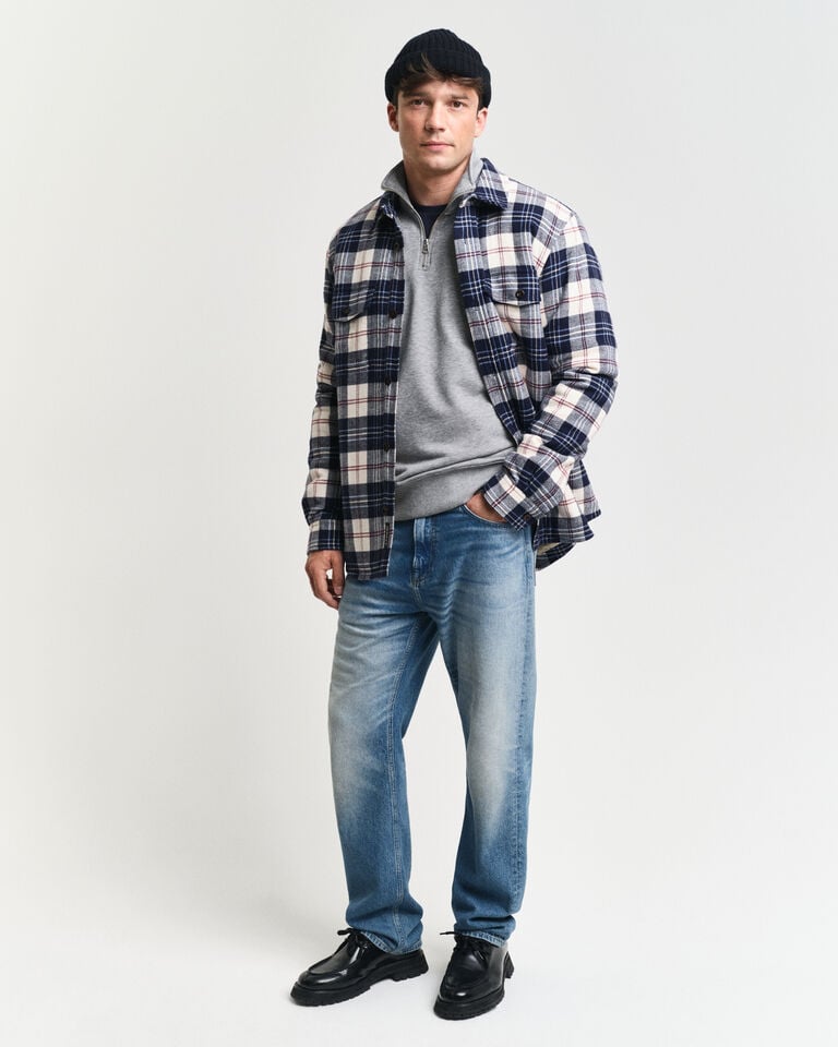 Gant Sudadera Shield con media cremallera Solo queda un día