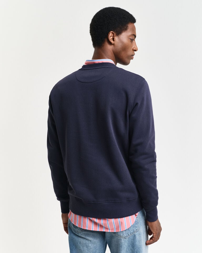Gant Sudadera Shield de cuello redondo Superdescuento