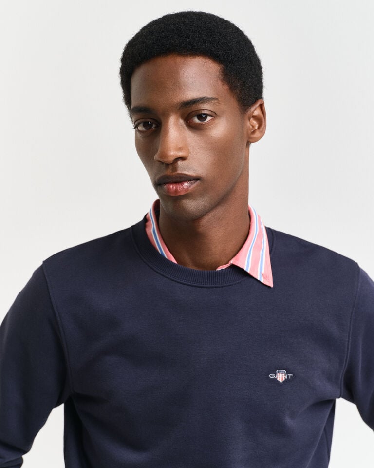 Gant Sudadera Shield de cuello redondo Superdescuento