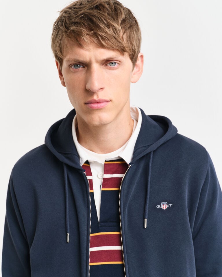 Gant Sudadera con capucha y cremallera Shield Grandes descuentos