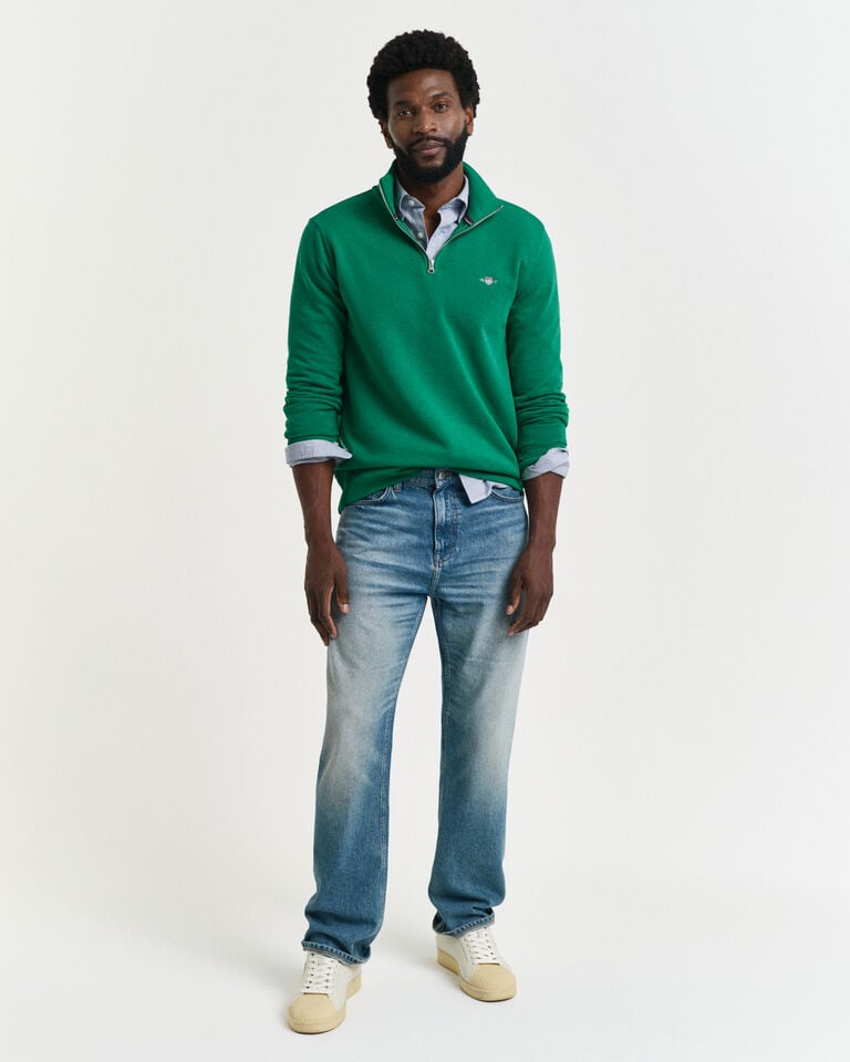Gant Sudadera Shield con media cremallera Liquidación