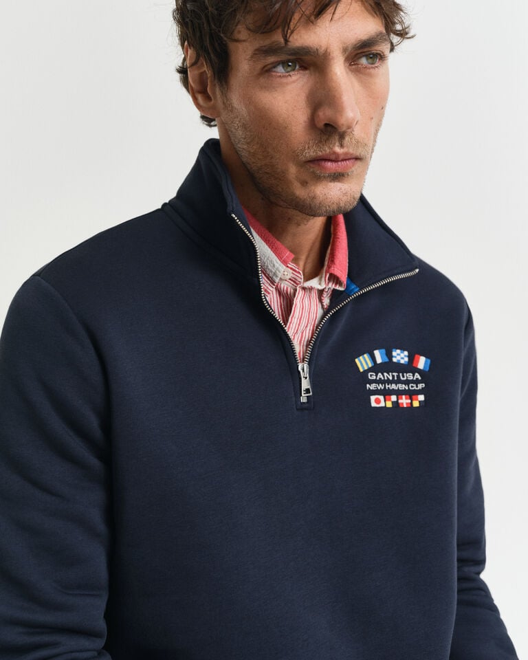 Gant Sudadera con media cremallera Graphic Limitado a 3 días