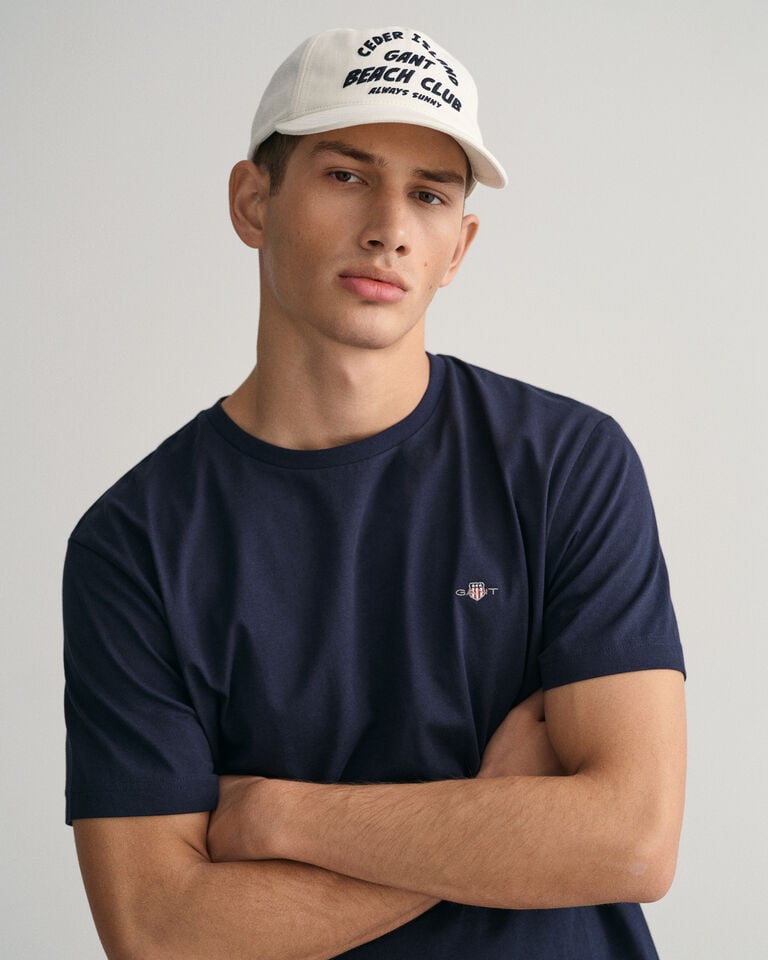 Gant Camiseta Regular Fit Shield Grandes descuentos